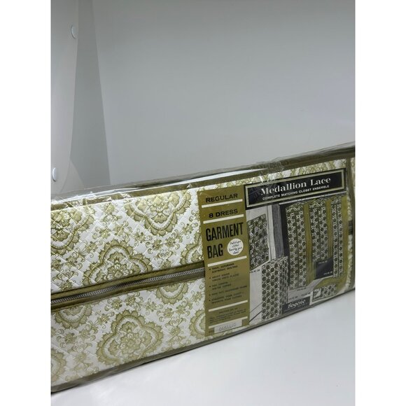 VTG Bogene "Medallion Lace" Garment Bag – Regular 8-Dress Capacity, MCM Retro - Picture 3 of 7